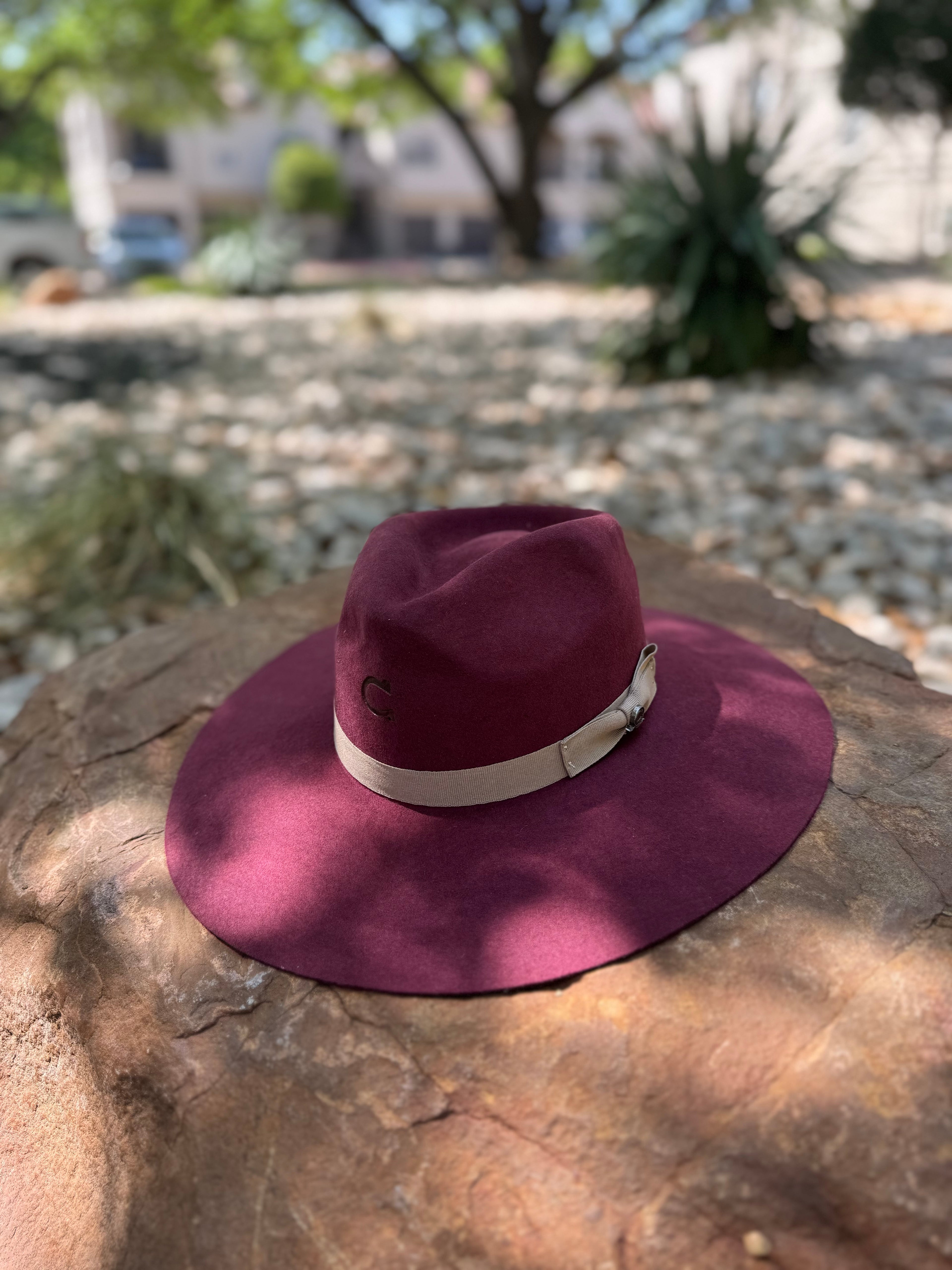 Chapéu Charlie 1 Horse Marsala