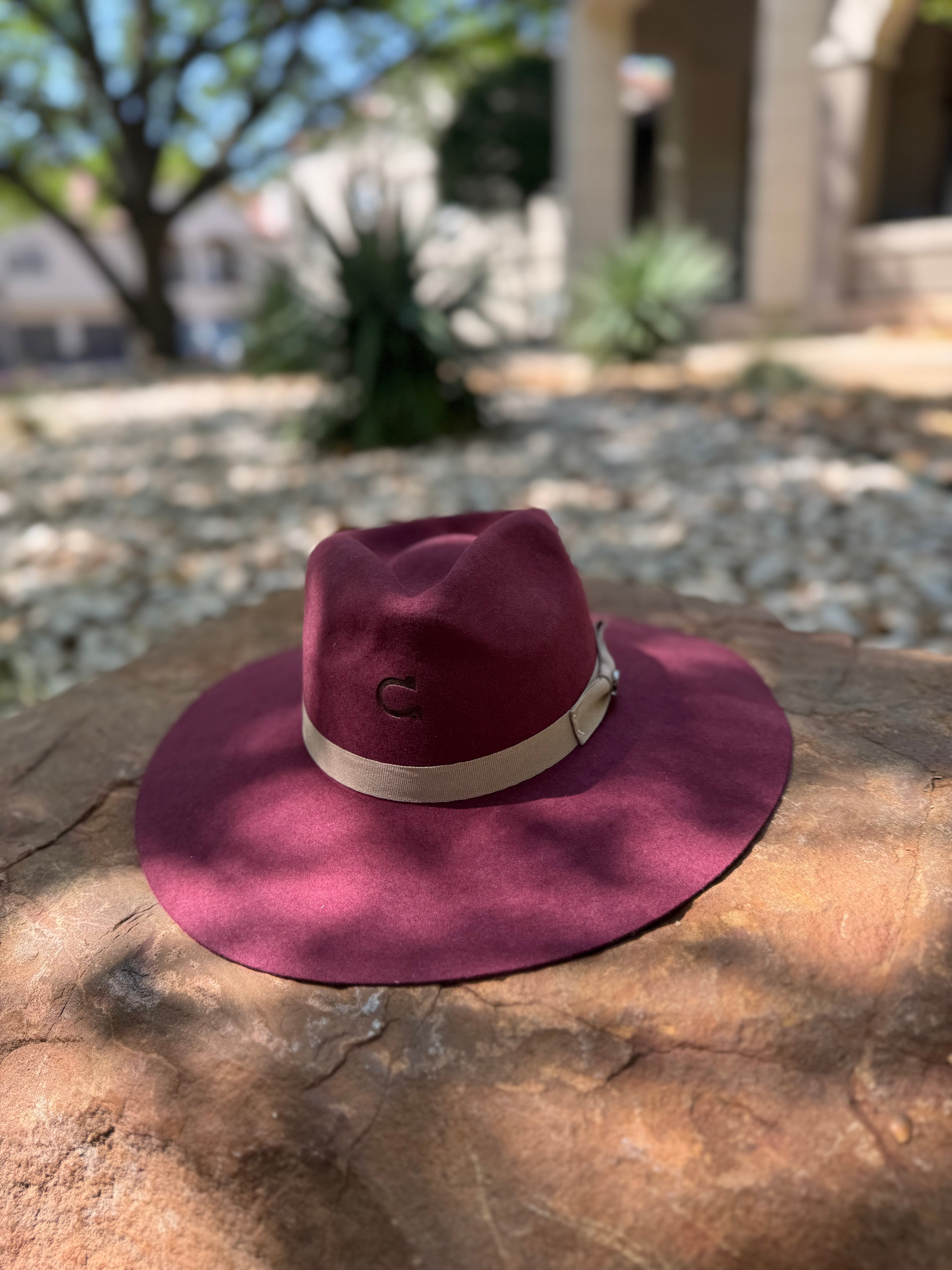 Chapéu Charlie 1 Horse Marsala